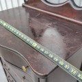 Highboy dresser with mirror - 7