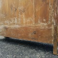 Armoire Québécoise ornementée de multiple caissons soulevés, vers 1830 (Entrepôt) - 12