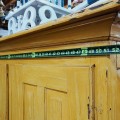Armoire Québécoise ornementée de multiple caissons soulevés, vers 1830 (Entrepôt) - 14