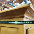 Armoire Québécoise ornementée de multiple caissons soulevés, vers 1830 (Entrepôt) - 17