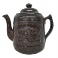 Antique pottery, tea pot - 1