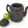 Antique pottery, tea pot - 2