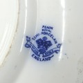 Assiette flow blue peach royal, Johnson bros, vaisselle - 3