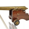 Rare petit canon en laiton signé L.T. Snow, The ''strong'' cannon, New Haven, Conn, U.S.A.- Gauge 8 - 18'' - 1