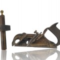 Anciens outils, (trusquin vendu) et rabot Stanley #78 - 1