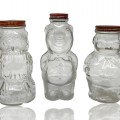 Vintage little bank jars  - 1