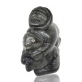 Nice soap stone Inuit sculpture, carving  - 3