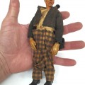 Rare jouet articulé suisse Bucherer saba en métal, clown, vers 1920 - 5