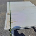 Antique green farm table. Perfect for the kitchen, butterfly table - 5