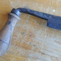 Deux planes à bois anciennes, poignées en bois - 2