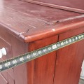 Buffet ancien en bois peint, charme rustique authentique, bahut - 5