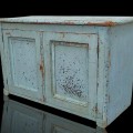 Antique rustic buffet, furniture that has been shrunk in the past - 1