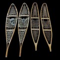Large vintage snowshoes ( right one sold ) - 1