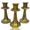 Vintage brass candlesticks - 1