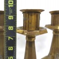 Vintage brass candlesticks - 2