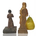 Antique little woodne statues, Europe  ( red one sold ) - 2