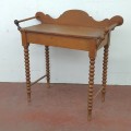 Antique pine washstand table  - 7