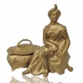 Little figurine with jewell box  - 1