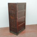 Antique filing binder cabinet  - 7