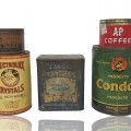 Vintage tin cans  - 1