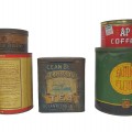 Vintage tin cans  - 2