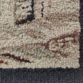 Hooked rug signed Georges-Edouard Tremblay  - 2