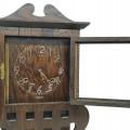 Antique mission style oak clock  - 2