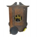 Antique mission style oak clock  - 4