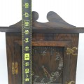 Antique mission style oak clock  - 3