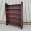 Antique wooden bookase, shelf - 8