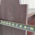 Antique wooden bookase, shelf - 6