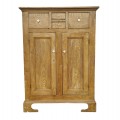 Antique pine armoire, original color  - 3