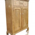 Antique pine armoire, original color  - 6