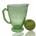 Vintage uraline glass pitcher  - 2