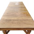 Antique 3 panels table  - 4