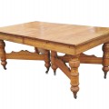 Antique 3 panels table  - 5