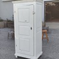 Antique 2 doors 18th century cupboard, has been restored one door ''bonnetiere'' armoire  - 11