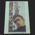 Affiche ''poster'' publicitaire de film The James Dean story, cinéma  - 1