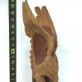 Aigle sculpté en bois, sculpture  - 5