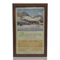 Ancien calendrier publicitaire Molson's   - 1