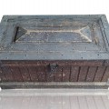 Antique wooden tool box  - 4