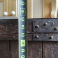 Antique wooden tool box  - 5