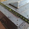 Antique wooden tool box  - 6