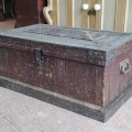 Antique wooden tool box  - 9