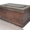 Ancien coffre d'outils, idéal comme table de salon  - 1