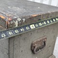 Antique pine tool box  - 5