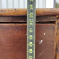 Antique pine general store 3 drawers counter  - 5