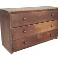Antique pine general store 3 drawers counter  - 1