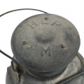 Ancien fanal de train signé HLP M, lampe, électrifié dans le passé, lampe - 4
