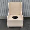 Antique toilet chair  - 5